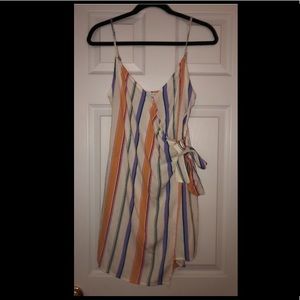 Striped Romper never worn (except for the picture)